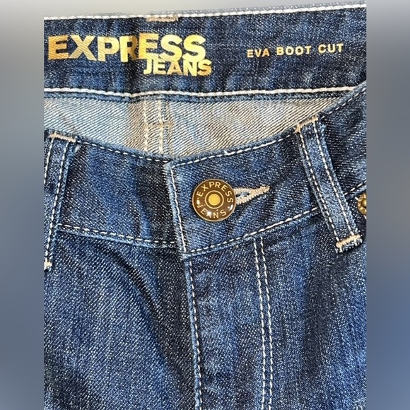 Express Jeans Eva Boot Cut Size 2 R - Picture 3 of 9